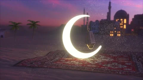 Eid Mubarak  Stock Footage 235816760