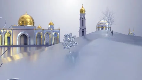 Eid Mubarak Stock-Footage 344376114