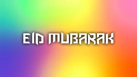 EID MUBARAK islamic background template 2020 HD WALLPAPER Stock Illustration
