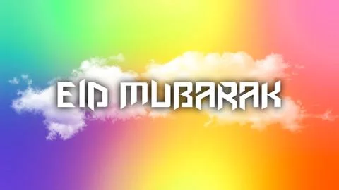 EID MUBARAK islamic background template 2020 HD WALLPAPER Stock Illustration