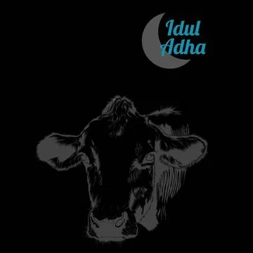 Eid Mubarak or Eid-ul-Azha and Eid-ul-Fitr ie Islamic pictures Stock Illustration