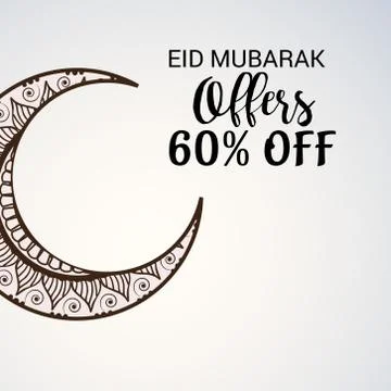 Eid Offer. Stock Illustration