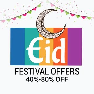 Eid Offer. Illustrazione stock
