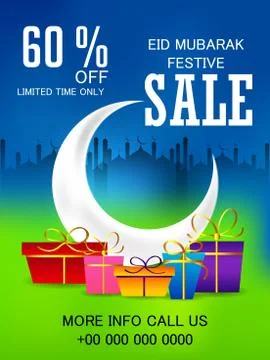 Eid Offer. Stock Illustration