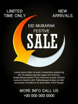 Eid Offer. Stock-Illustration
