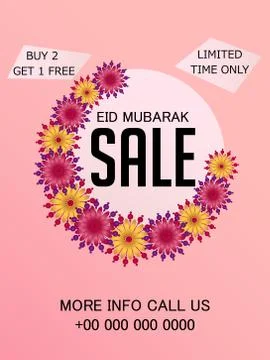 Eid Offer. Stock Illustration
