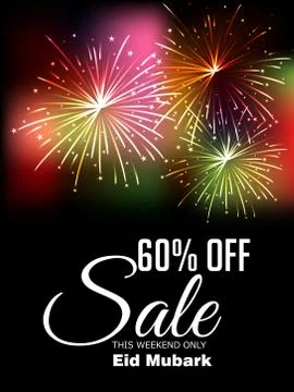 Eid Offer. Stock Illustration