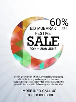 Eid Offer. Stock-Illustration