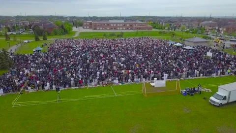 Eid prayers 库存影片 147205593