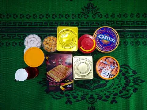 Eid snacks Stock Photos