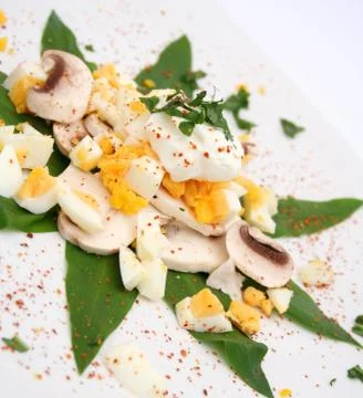 Eiersalat Stock Photos