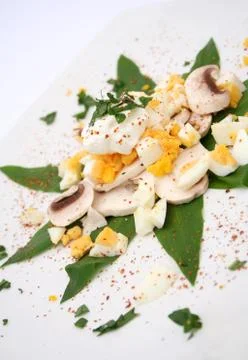 Eiersalat Stock Photos