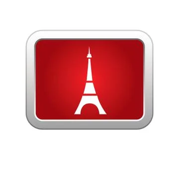 Eifel tower icon Stock Illustration