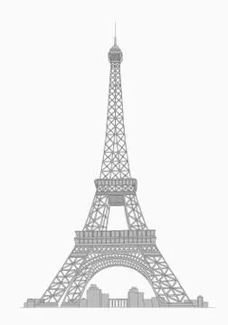 Eifel tower イラスト素材