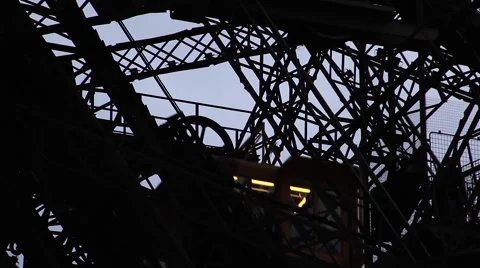 Eifel tower, Paris. Stock Footage 66531894