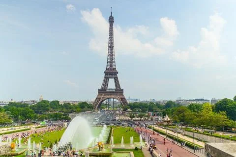 Eifel tower in paris Stock Photos