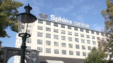 Eiffel building (Sphinx) in Maastricht Stock Footage 37012792