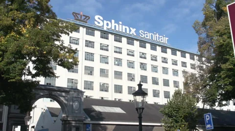 Eiffel building (Sphinx) in Maastricht Stock Footage 37013284