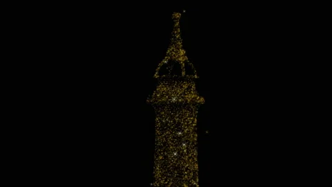 Eiffel RGB+Alpha Stock Footage 229243613