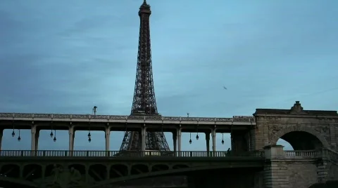 Eiffel tower 01 Stock Footage 593488
