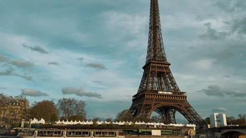 The Eiffel tower 17 Stock-Footage 346082996