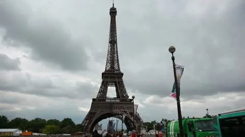 Eiffel Tower 2 動画素材 12087899