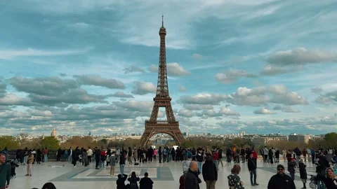The Eiffel tower 9 edit Stock Footage 346083057