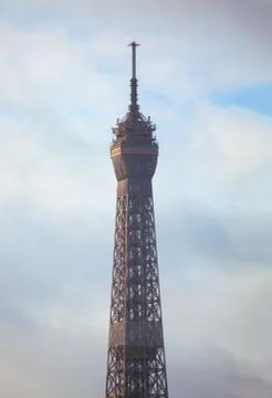 Eiffel Tower Antenna 스톡 사진