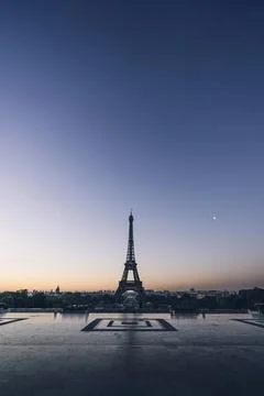 The Eiffel Tower at Champ de Mars in Paris, France Photos