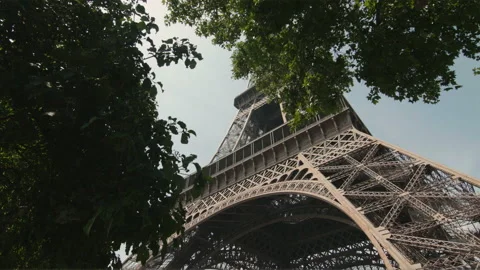 Eiffel Tower Close Wide 009 Stock Footage 148751876
