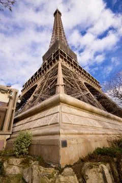 Eiffel Tower corner Fotos de archivo