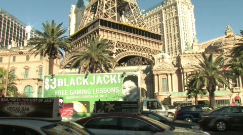 Eiffel Tower day Stock Footage 271436