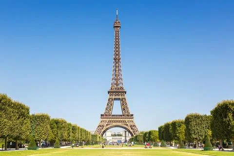 Eiffel Tower Eiffel Tower Eiffel Tower Travel France Landmark Travel in Paris Stock Photos