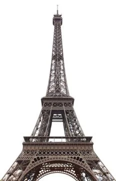 Eiffel tower Eiffel tower isolated over the white background Copyright: xZ... Fotos Stock