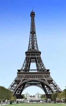 The Eiffel Tower The Eiffel Tower in Paris, France Copyright: xZoonar.com/... Stockfoto's