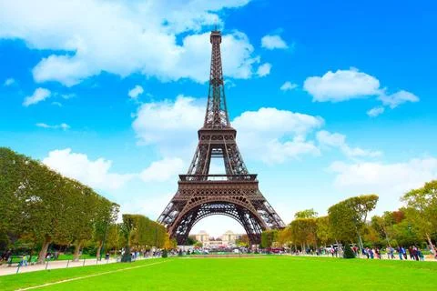 The Eiffel Tower The Eiffel Tower in Paris Copyright: xZoonar.com/RomanxSi... Stock Photos