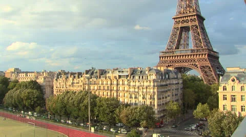 Eiffel Tower Stock Footage 25944526