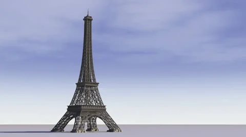 Eiffel Tower Stock Footage 26182245