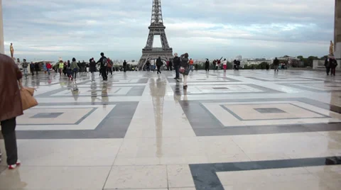 Eiffel Tower. Stock Footage 36485730