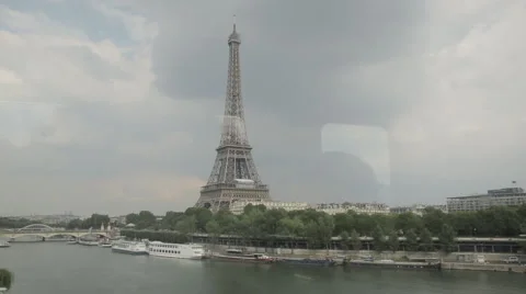The Eiffel tower Stock Footage 44794704