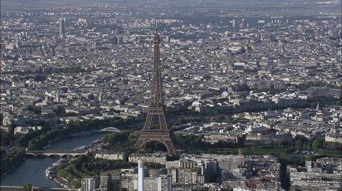 Eiffel Tower Stock Footage 65382133
