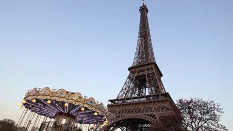 Eiffel Tower Stock Footage 132518646