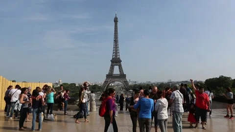 Eiffel Tower Stock Footage 203254553