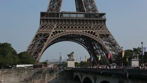 Eiffel Tower Stock Footage 203256957