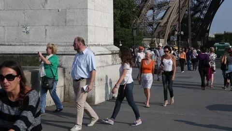 Eiffel Tower Stock Footage 203258227