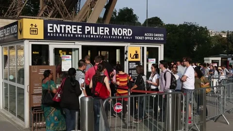 Eiffel Tower Stock Footage 203258576