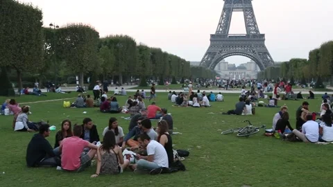 Eiffel Tower Stock Footage 203262423