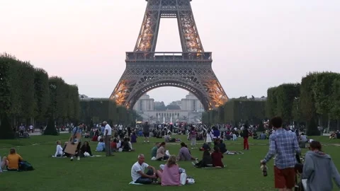 Eiffel Tower Stock Footage 203263486