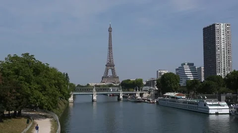 Eiffel Tower Stock Footage 203270046