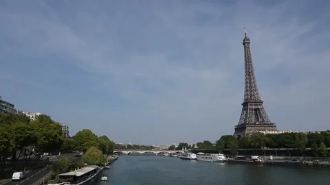 Eiffel Tower Stock Footage 203271795